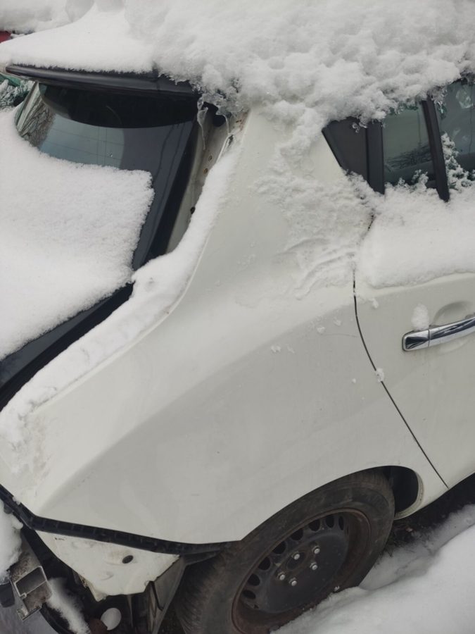 Четверть крило зад праве (Біле) NISSAN LEAF