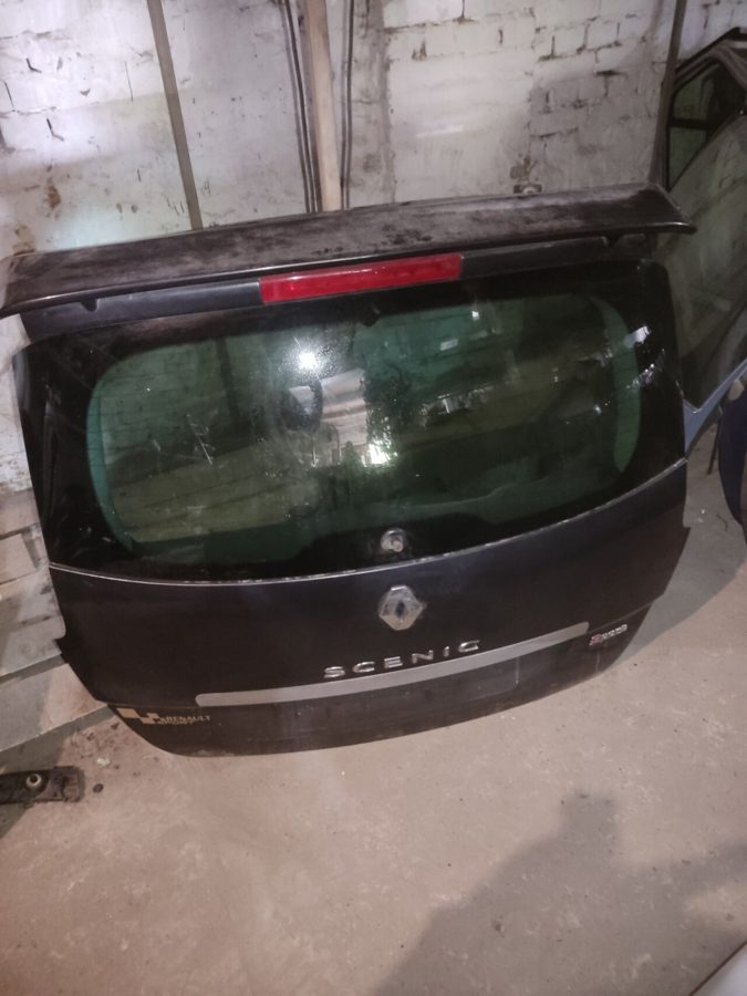 Кришка багажника (ляда) сіра 901003854r Grand Scenic 3 (2009-2016) GRAND SCENIC 901003854r RENAULT GRAND SCENIC III