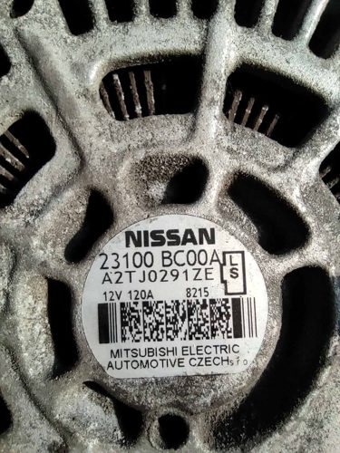 Генератор 1.6dci QASHQAI NISSAN QASHQAI J10