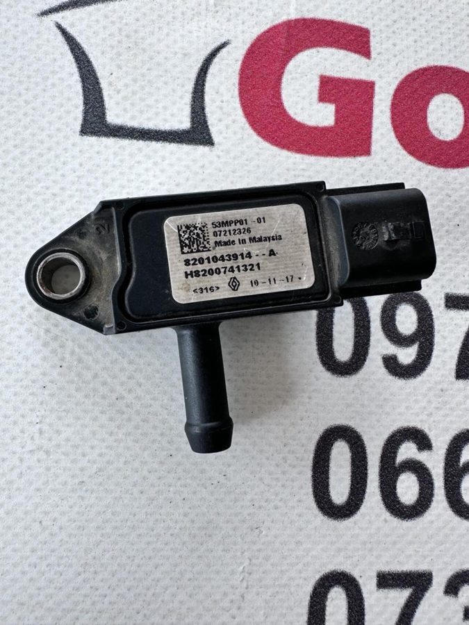 Датчик тиску вихлопних газів 1.5 1.6 dci SCENIC III GRAND SCENIC III 227709604R RENAULT MEGANE III