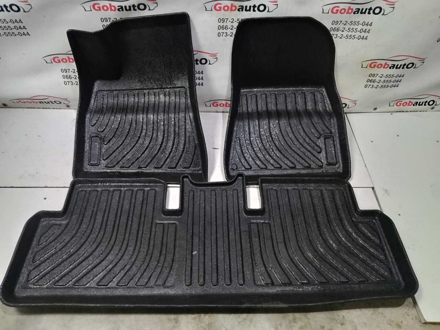Килимки гума в салон 401052RT S TESLA MODEL 3