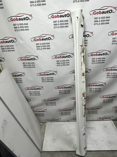 Накладка порогу зовнішня права TEKNA біла NISSAN JUKE