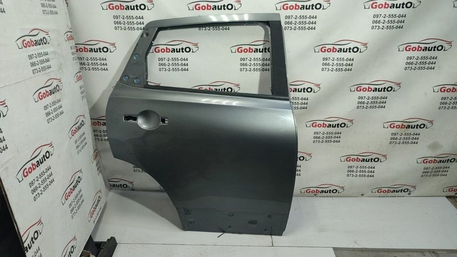 Дверка зад права (color сірий) H2100JD0M0 (27) NISSAN QASHQAI J10