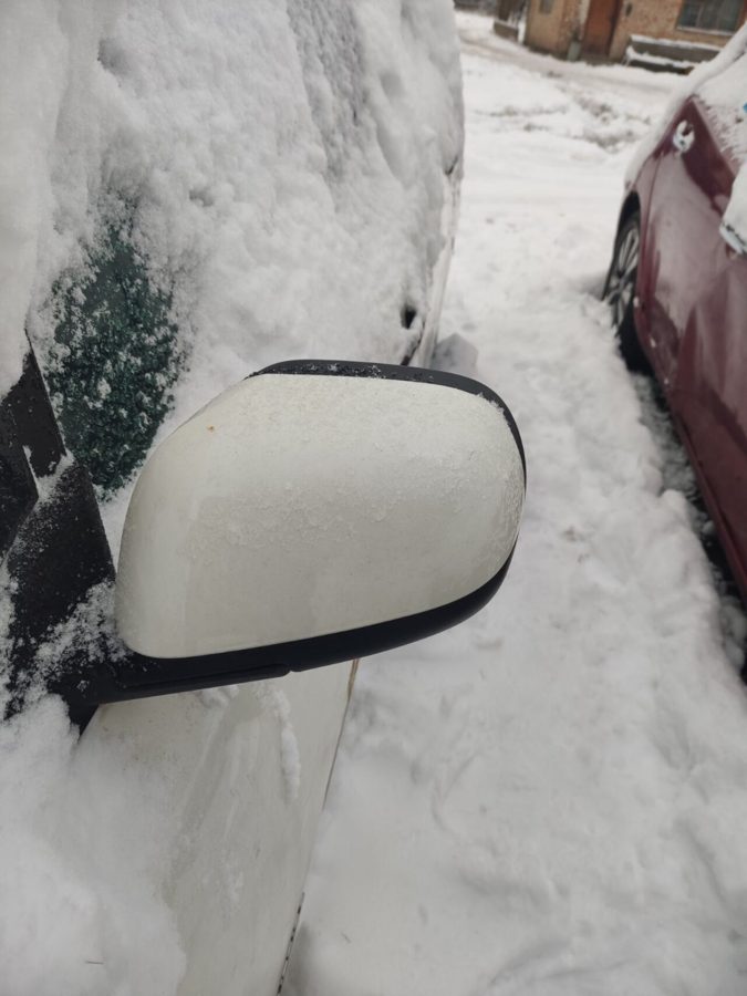 Дзеркало перед ліве (Біле) NISSAN LEAF