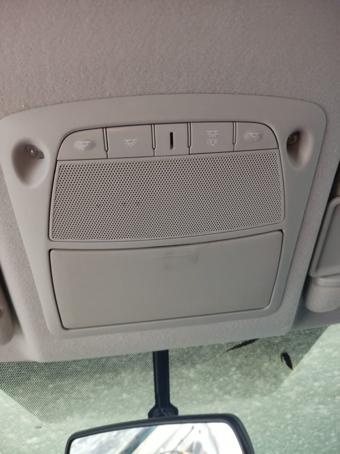 Плафон освітлення салону перед NISSAN LEAF