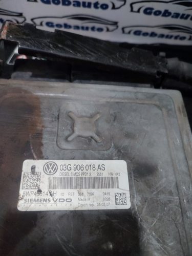 Блок управління двигуном мозги VAG 2.0tdi 03G906018AS VOLKSWAGEN PASSAT B6