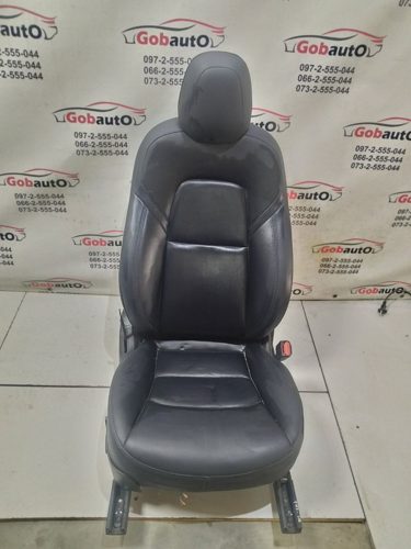 Сидіння салону пасажира шкіра чорна TESLA MODEL 3