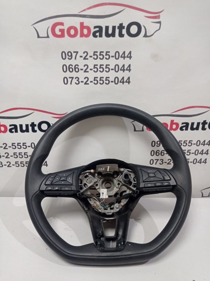 Кермо руль голий чорний ризина 484306FM0C NISSAN ROGUE