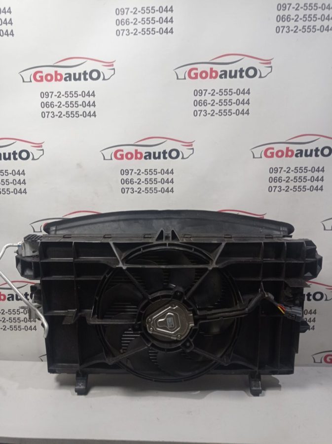 Дефузор вентилятора охолодження взборі з радіаторами 1103545-00-A TESLA MODEL 3