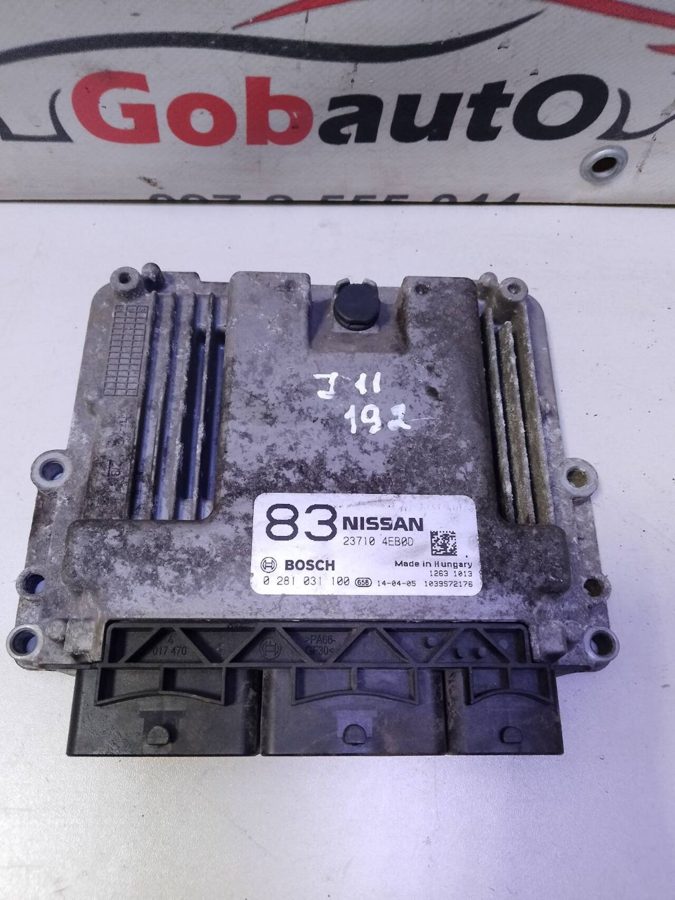 Блок управління двигуном 1.6 dci NISSAN QASHQAI J11