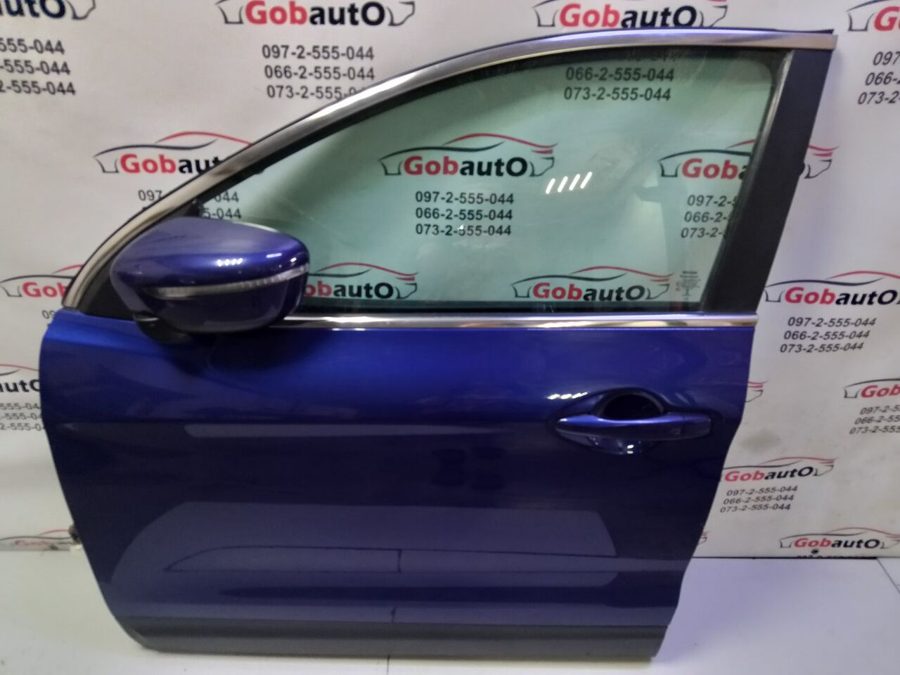 Дверка перед ліва голі color rbn синій NISSAN QASHQAI J11