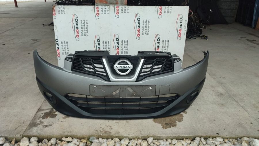 Бампер перед рест колір ky0 темно-сірий QASHQAI +2 J10 62022JD00H (№6) NISSAN QASHQAI+2