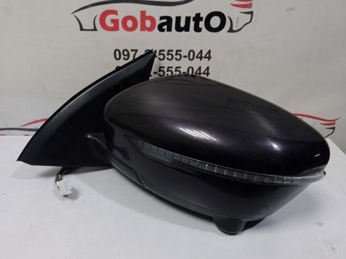 Дзеркало ліве з камерою 13 пінів 963024EH8E NISSAN QASHQAI J11