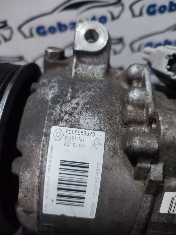 Компресор кондиціонера 1.4 2.0dci SCENIC III 8200958328 RENAULT MEGANE III