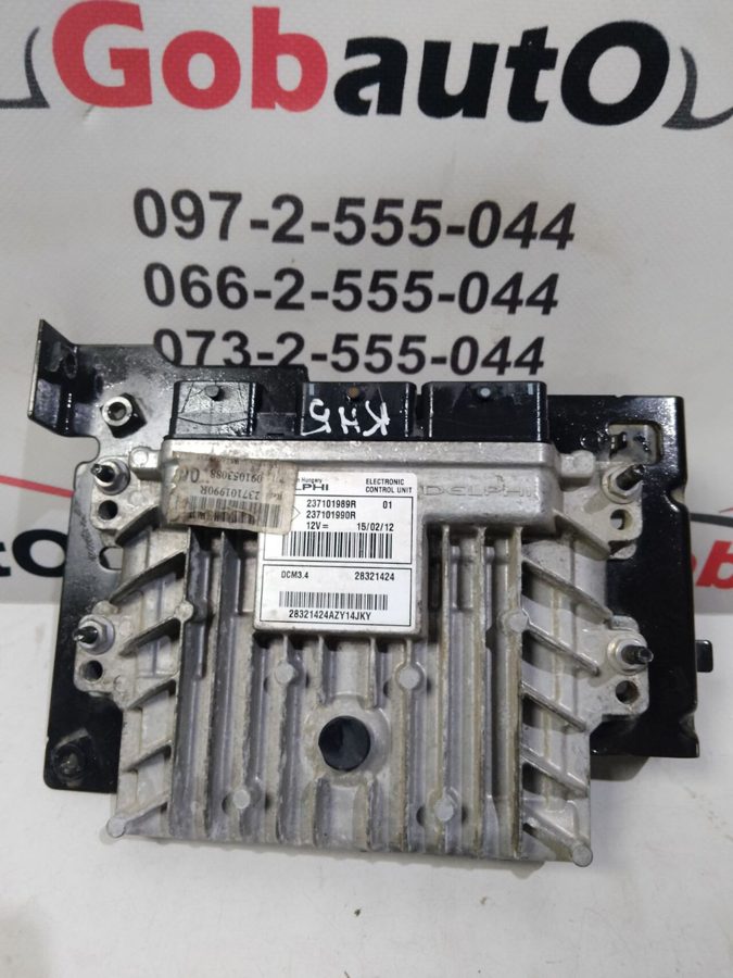 Блок управління двигуном мозги 1.5dci CLIO 237101989R RENAULT KANGOO II