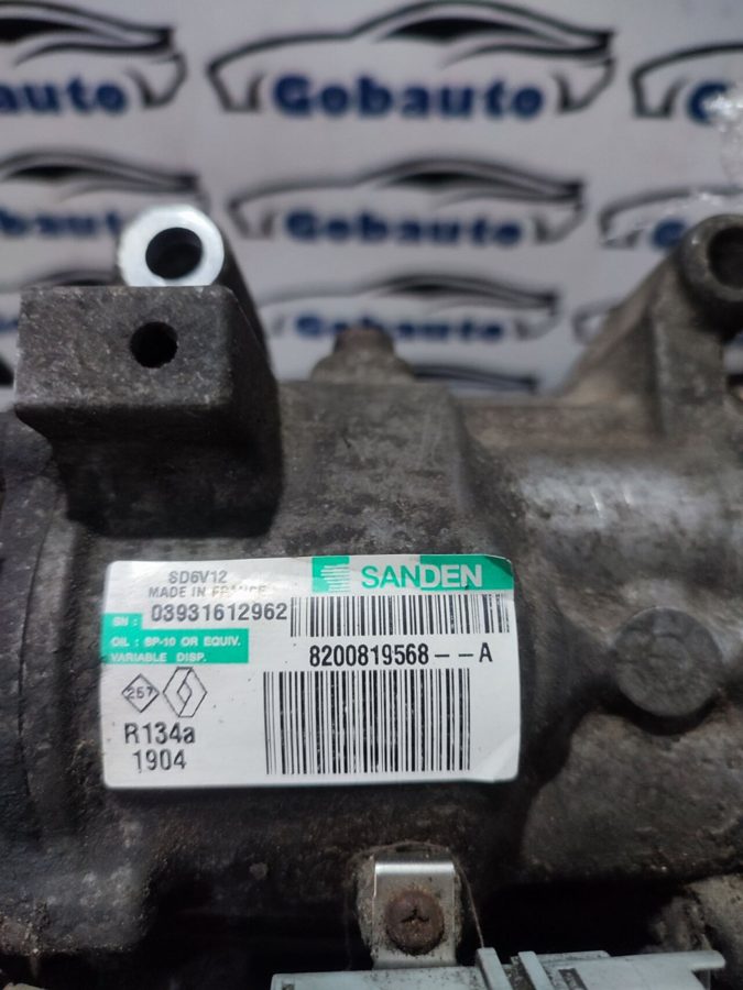 Компресор кондиціонера 1.2tce 8200819568 RENAULT CLIO III
