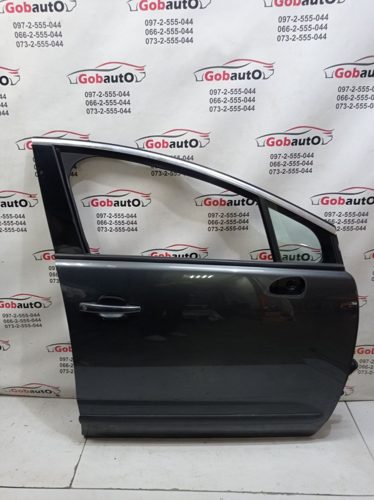 Дверки перед праві голі color графіт 2015 9004AV PEUGEOT 3008