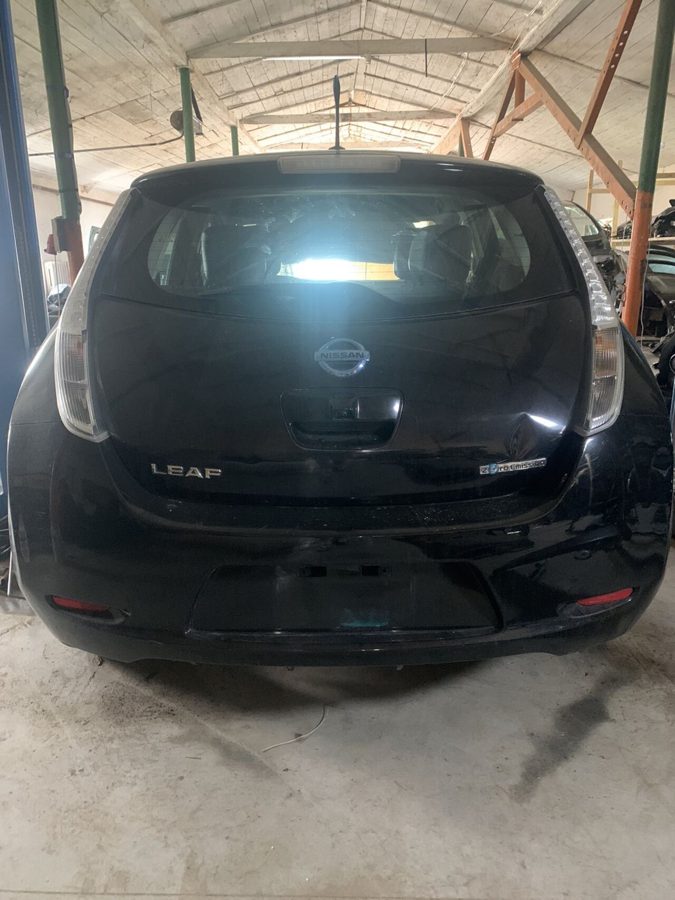 Бампер задній (колір KH3) NISSAN LEAF